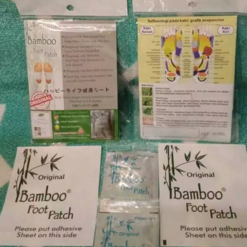Bamboo Foot Patch Platinum