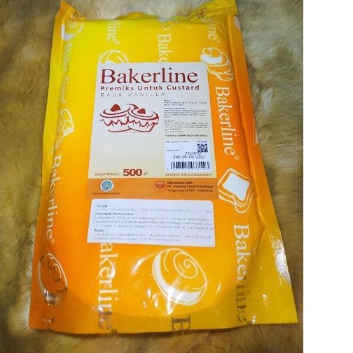 

Bakerline Premiks untuk custard rasa vanilla 500 g