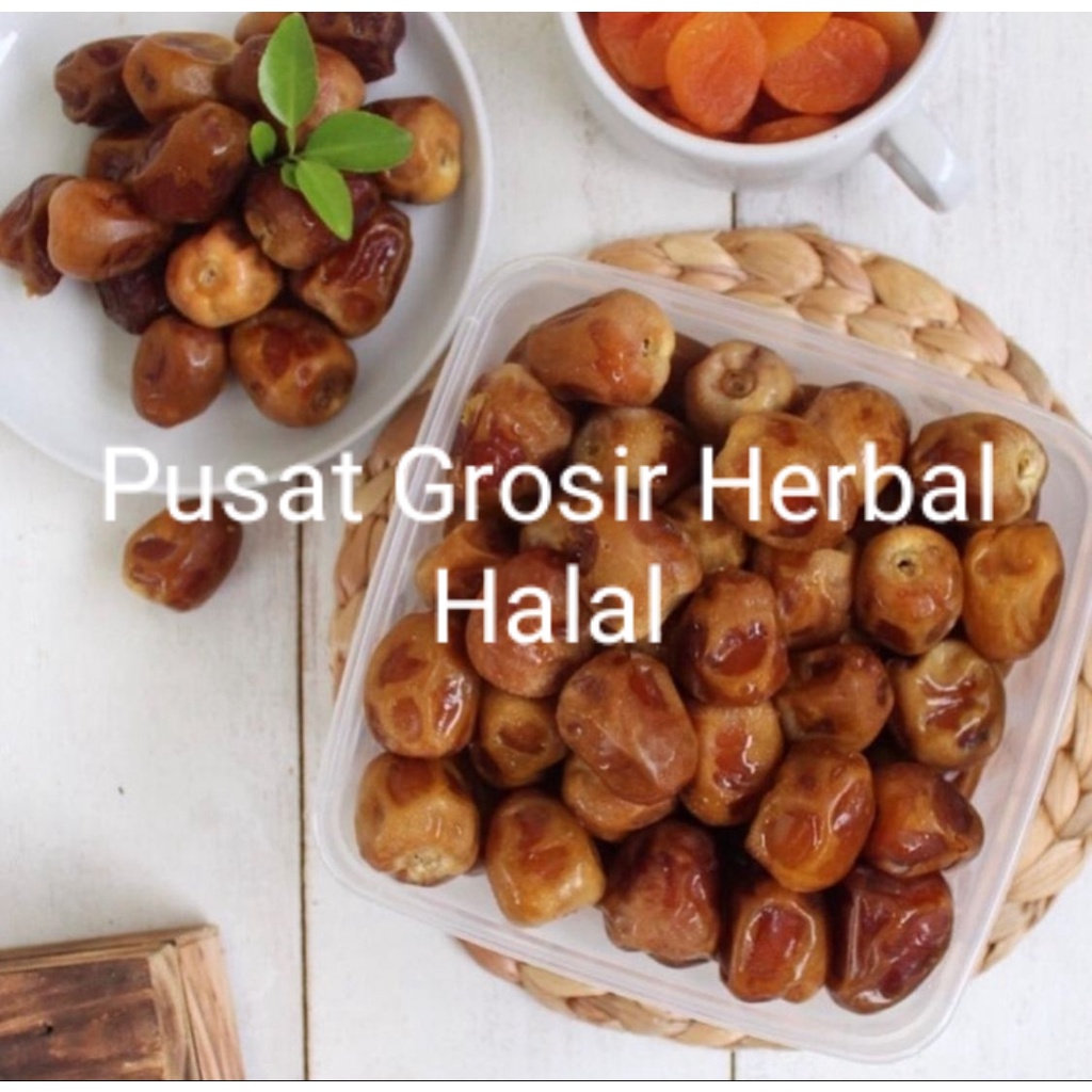 

Kurma Sukari 500gr Al-Qassim Premium Enak Fresh Kurma Ruthob