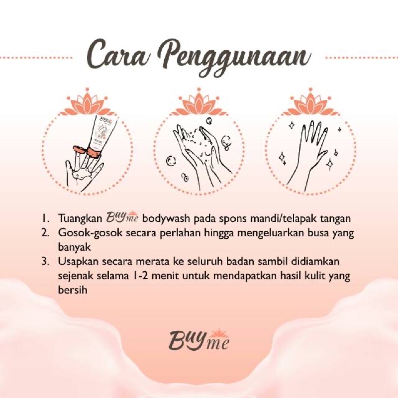 BUYME BODY WASH Sabun Mandi BuyMe Sabun Pemutih Badan Permanen Dan Pemutih Kulit / sabun Viral Buyme