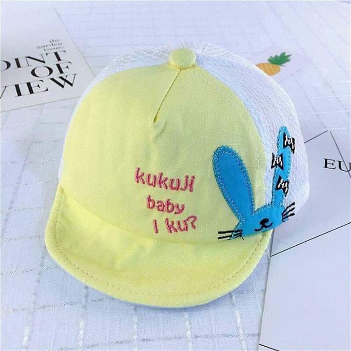 Rabbit Kukuji Hat YELLOW
