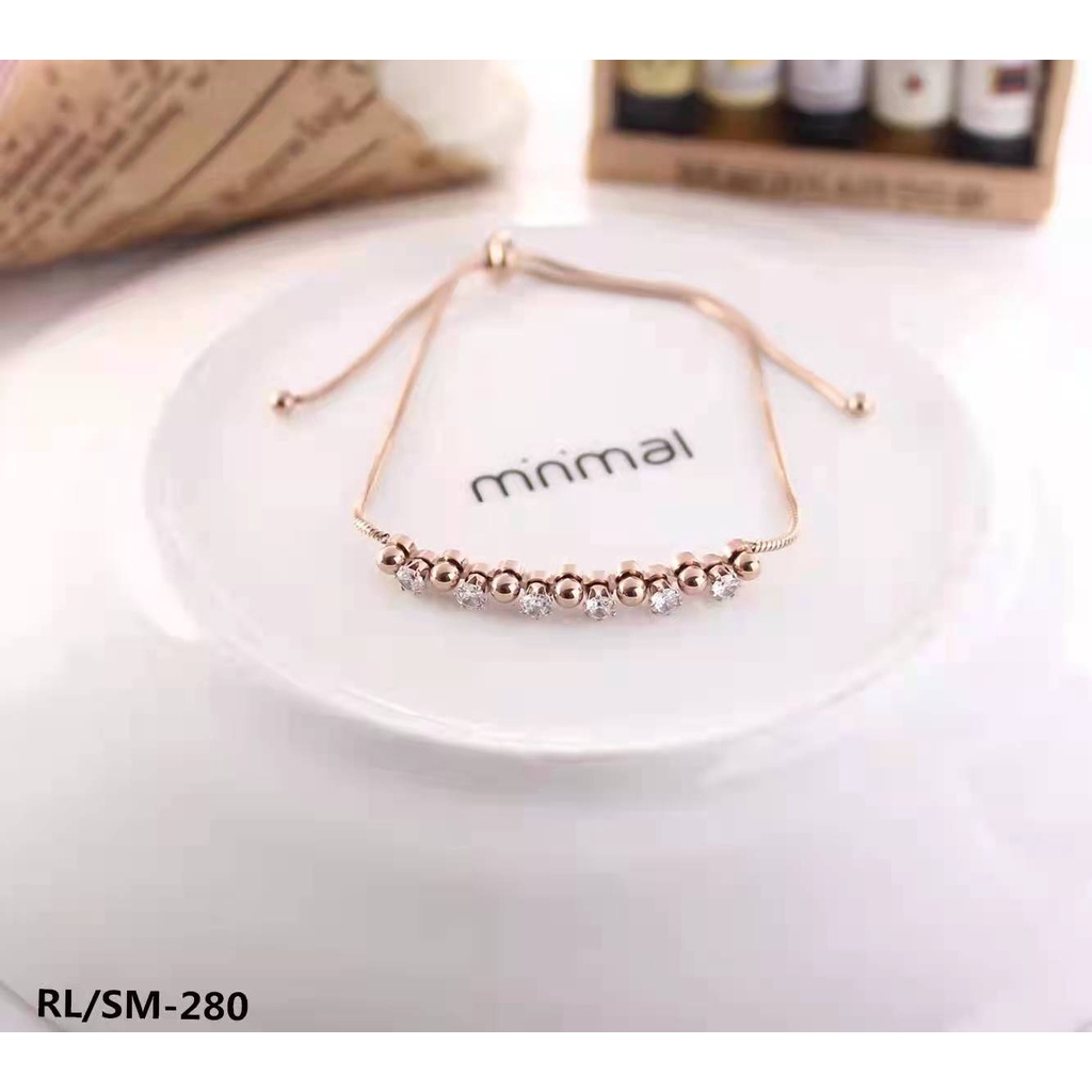 Gelang Titanium Permata Fashion Jewellery 280