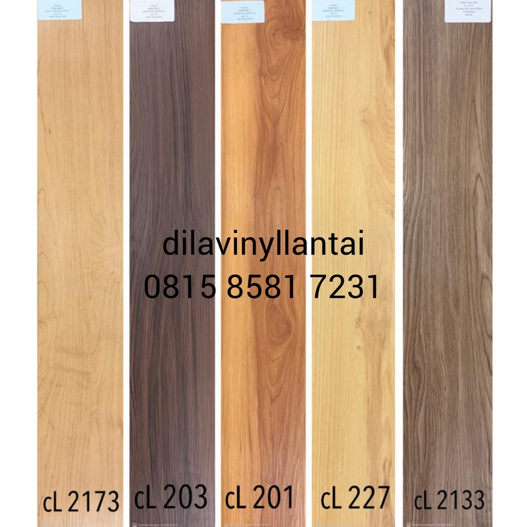 Lantai Kayu Vinyl Cleo Tebal 3mm