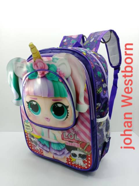 Tas Sekolah SD spon Printing