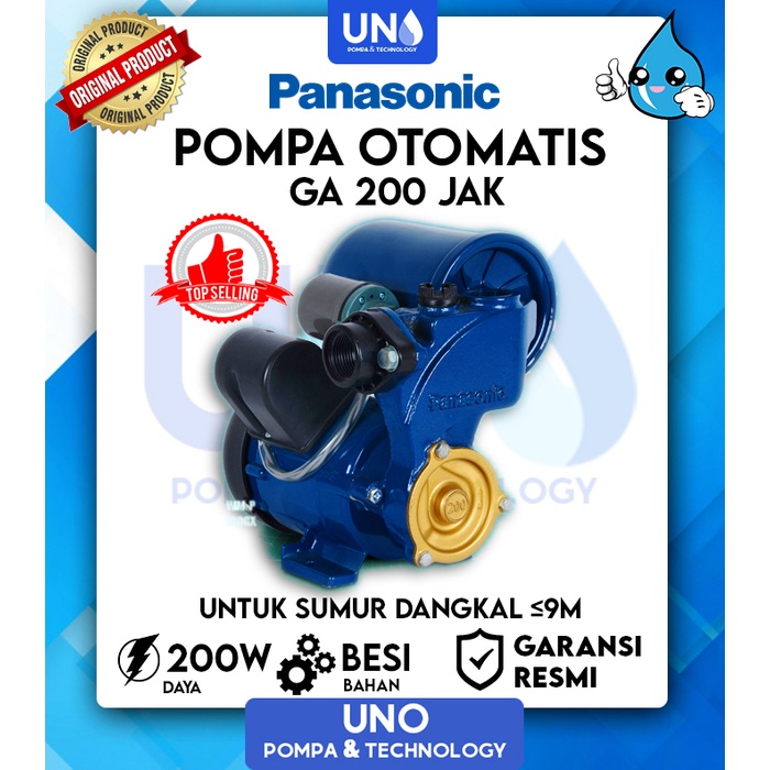 Pompa air Panasonic Auto GA 200 JAK