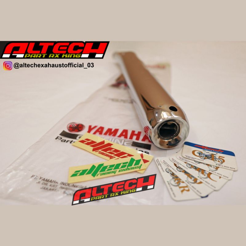COD KNALPOT YAMAHA RX KING BOBOKAN ALTECH BANDUNG ORIGINAL C15 C17 C20 C20RR-1