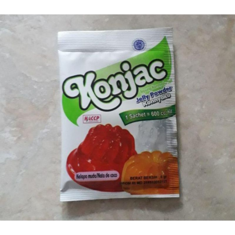 1 BOX isi 12 sachet KONJAC KELAPA MUDA JELLY NATA DE COCO