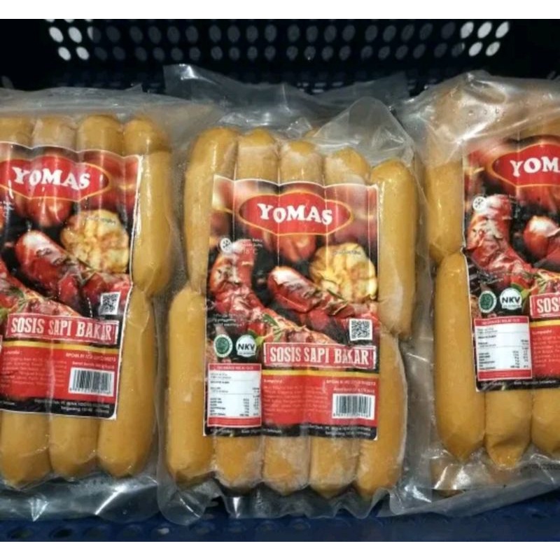 

Yomas sosis sapi bakar isi 10 only semarang via gosend