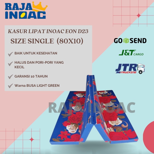 KASUR BUSA LIPAT INOAC EON D23 80X10 ORIGINAL INOAC GARANSI 10 TAHUN - RAJAINOAC
