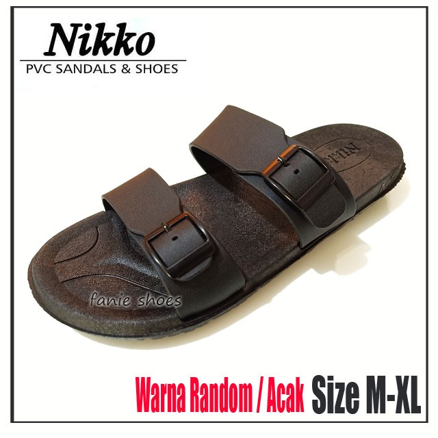 Nikko Sandal M-XL Ban2 / Sandal Laki Selop Karet Murah / Sandal Tahan Air / Sandal Kekinian