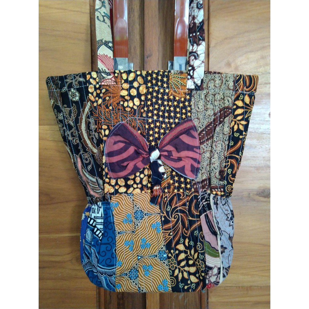 TAS PITA EMBER NADIRA-BATIK MURAH-BATIK WANITA-KAIN PERCA-DARI KAIN PERCA-KAIN PERCA MURAH