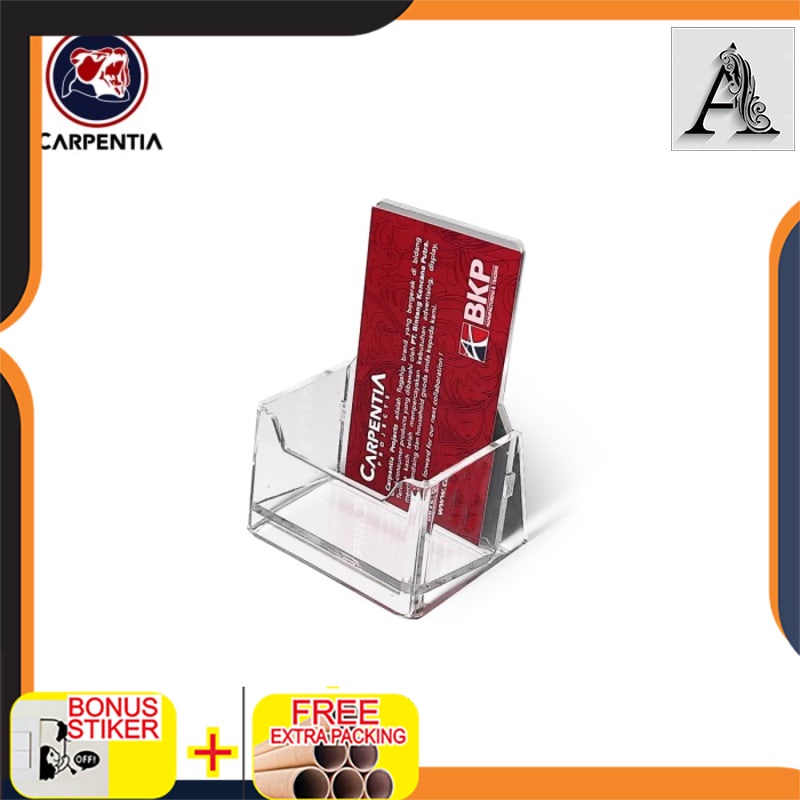 

Murah Tempat Kartu Nama / Acrylic Name Card Holder- Vertikal - Style 1