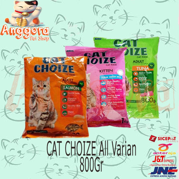 Makanan Kucing kering murah CAT CHOIZE All Varian