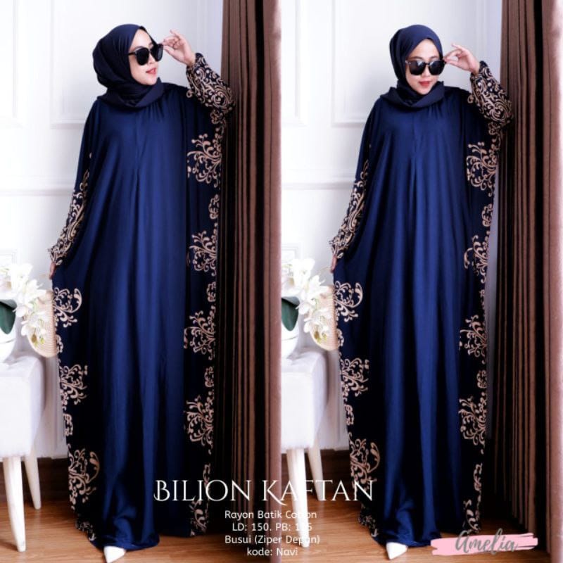 Gamis Rayon Jumbo Kaftan Viral / Billion Kaftan Motif Rumput Size Jumbo Busui Resleting / Kaftan Wanita / Gamis Arabian Kaftan