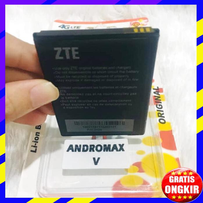 ACC HP BATERAI ZTE BLADE A5 V9820 SMARTFREN ANDROMAX V 2000MAH ORIGINAL