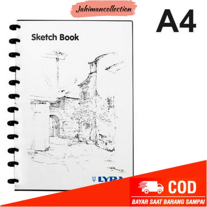 

✨ BISA COD ✨ LYRA SKETCH BOOK A4
