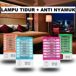 Lampu Tidur LED Penangkap Perangkap Anti Pengusir Nyamuk - MOSQUITO LAMP Repellent Elektrik Killer Ori - Lampu anti Nyamuk dan serangga