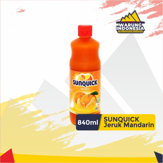 

Orange Squash Sunquick 800ml (Jeruk Mandarin)