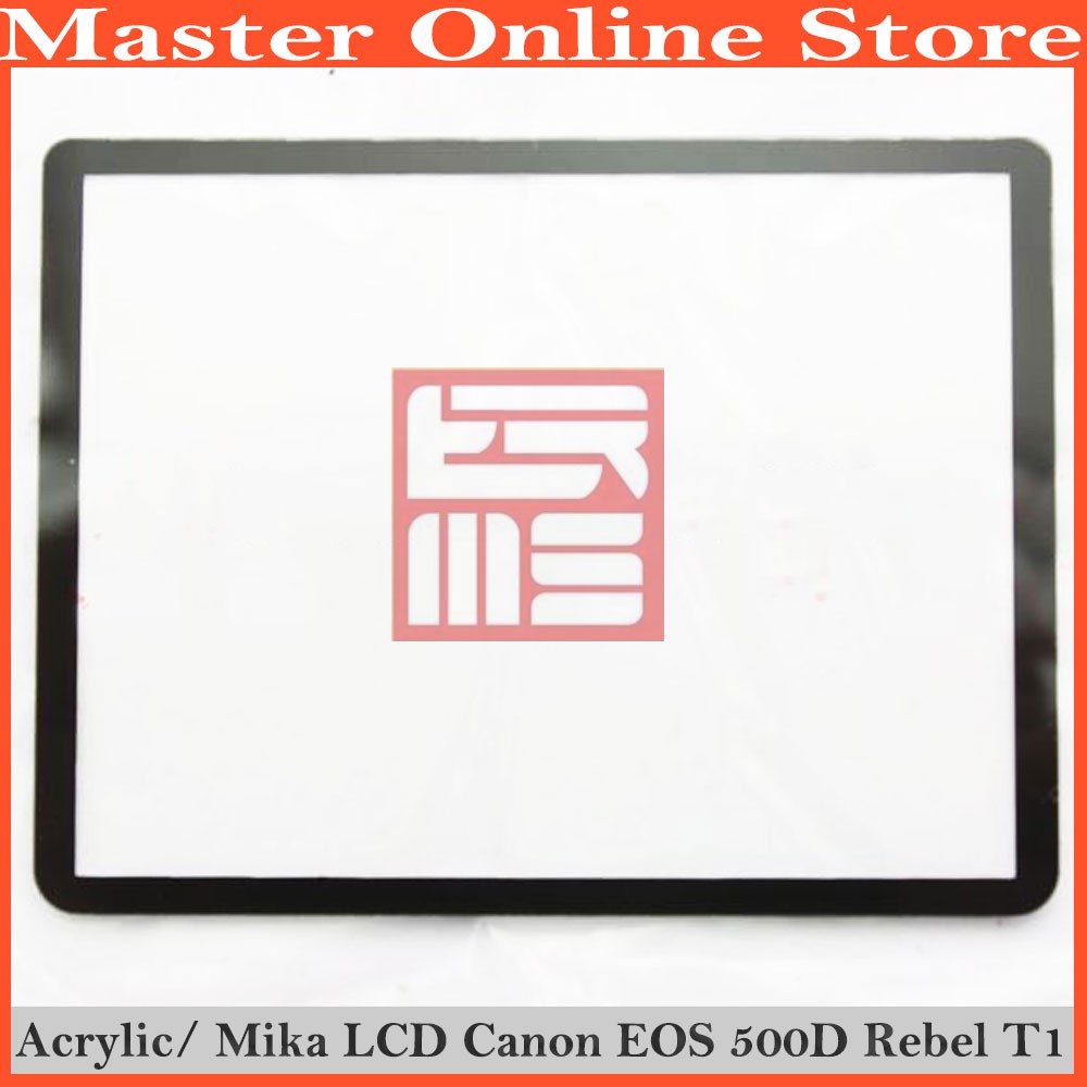 Part Acrilic Acrilyc Acrilik Layar Luar LCD Body Camera DSLR Canon EOS 500D Kiss X3 Rebel T1i Murah
