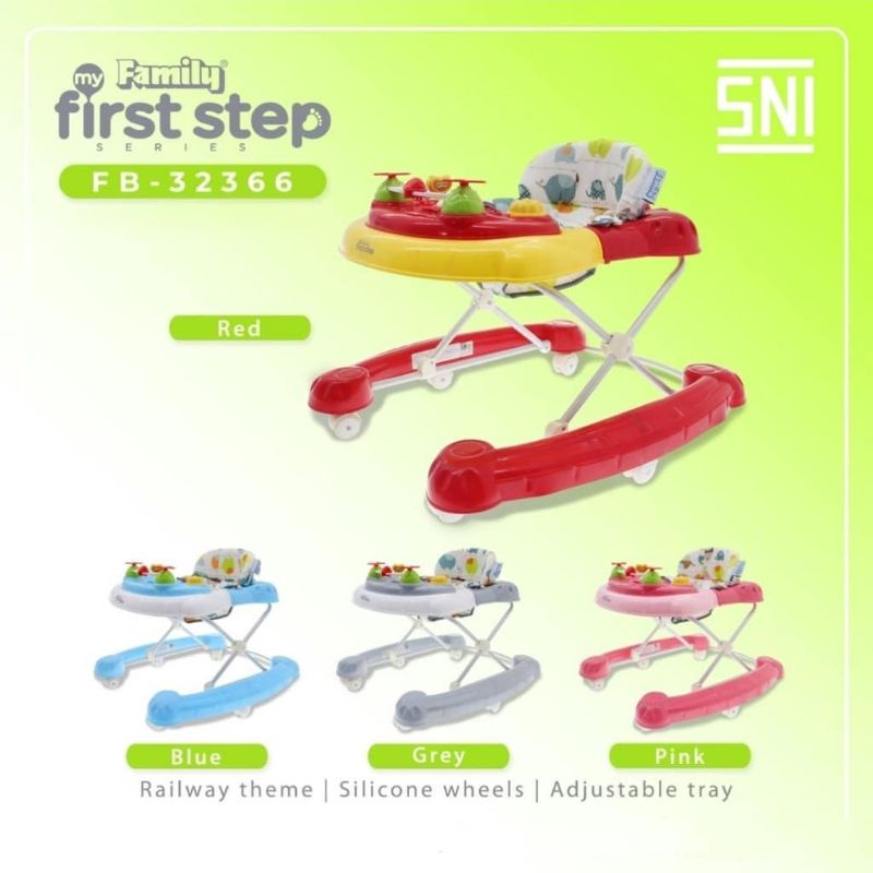 READY STOK BABY WALKER FAMILY FB111/FB32366/FB211Q/FB511B/FB2121