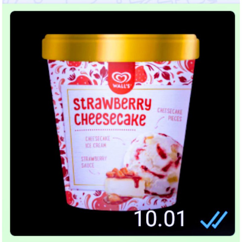 

walls selection cheseecake 410ml -khusus kota pasuruan