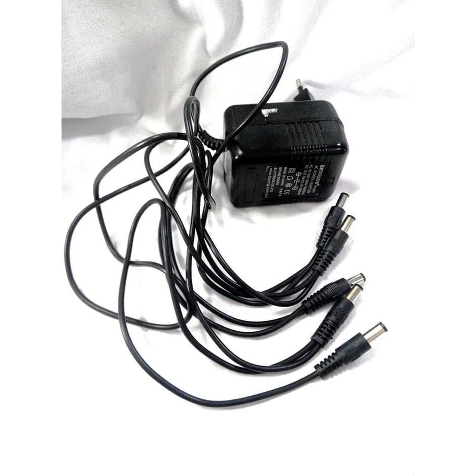 ⭐⭐⭐⭐⭐ Adaptor Daisy Chain Biyang 5 Efek 9V 400Ma Limited