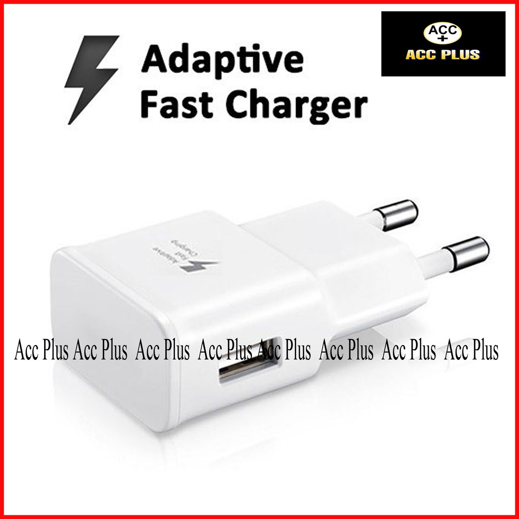 Kepala Charger / Batok Adaptor Charger Samsung Fast Charging Note 4 S8 S9 Original 2.4A