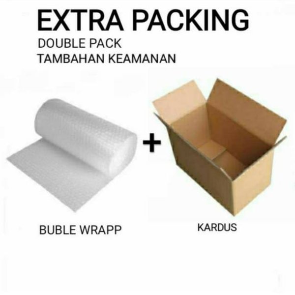 

Extra Pack Tambahan / Karton + Bubble Wrap