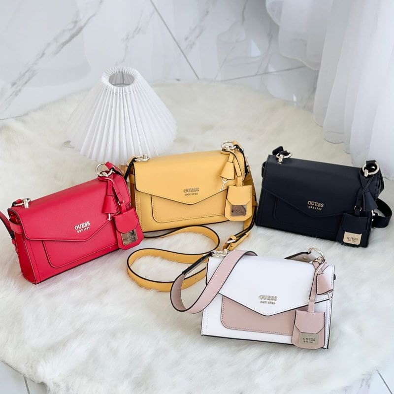Guess Georgiana Crossbody Flap Bag Original / Tas Guess Original / Guess Bag Original / Tas Guess