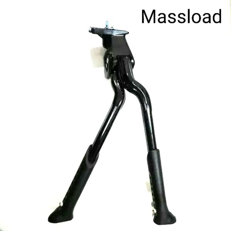 KICK STAND MASSLOAD STANDAR TENGAH SEPEDA KAKI 2 BIKE STAND TERLARIS REKOMENDASI UNTUK SEPEDA LIPAT 