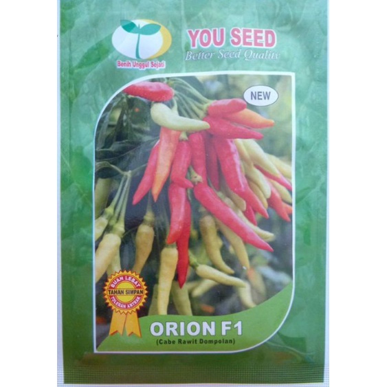 Benih Cabai Rawit ORION F1 kemasan 10 Gram