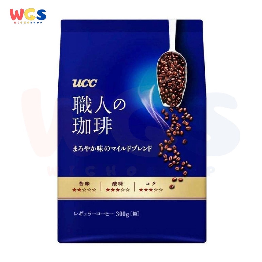 UCC Ueshima Craftsman's Mild Blend Mellow Taste Ground Coffee 300g