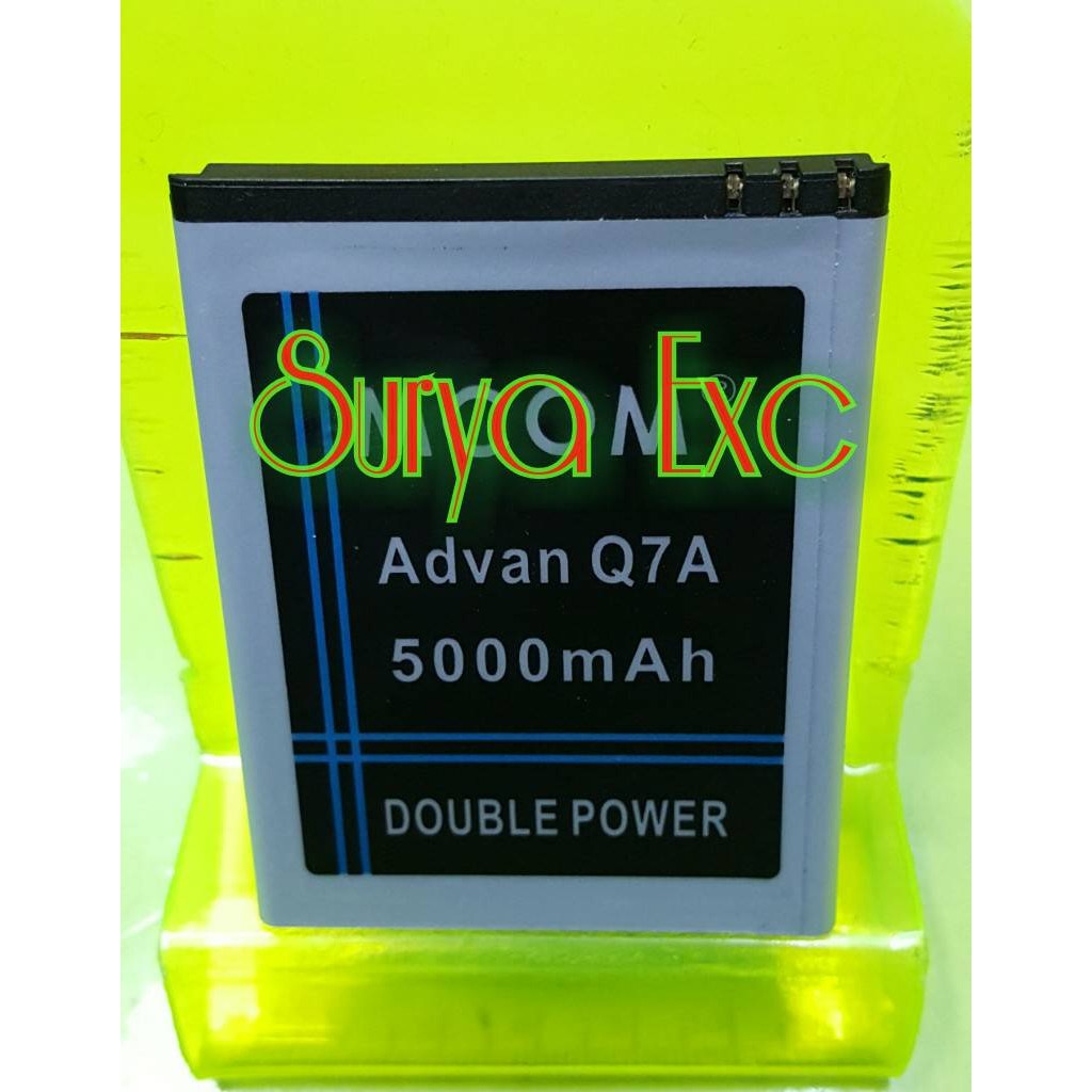 Baterai Advan Q7A Double Power IC Pritection