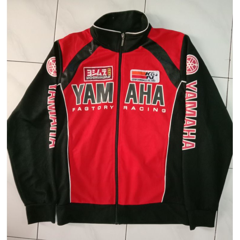jaket vintage yamaha jaket tracktop yamaha