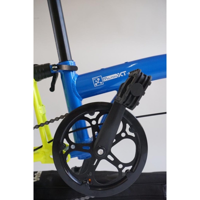 Sepeda lipat Folding bike TREX import USA brand trifold 3 lipat bike garansi kredit cicilan cod sni-4