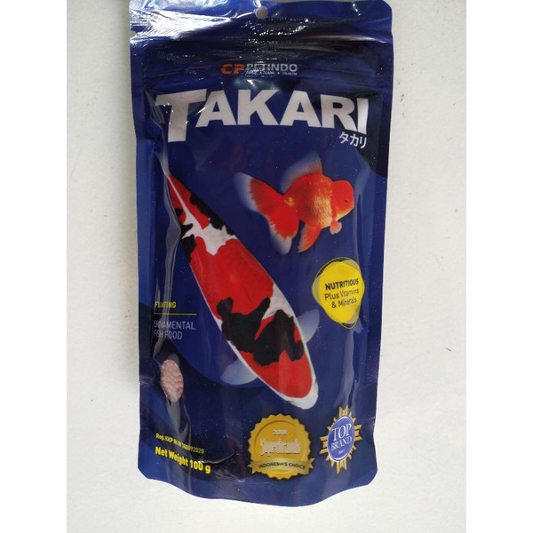 TAKARI FLOATING ORNAMENTAL FISH FOOD 100 Gram/250 Gram/500 Gram