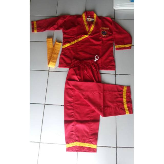 Seragam Tapak Suci Bahan Fentura drill size XXL