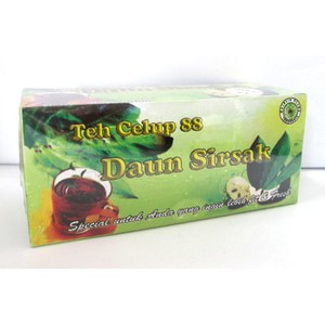 

Teh Celup 88 Daun Sirsak 20 Kantong Teh Daun Sirsak