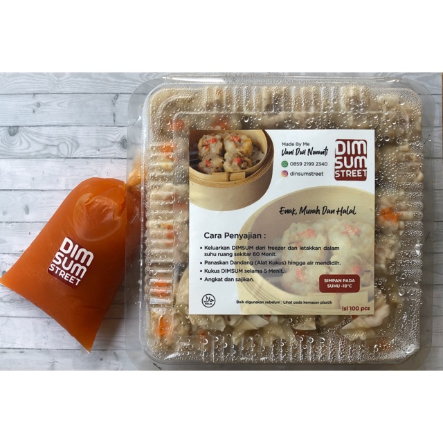 

DIMSUM STREET 25 PORSI (100pcs)
