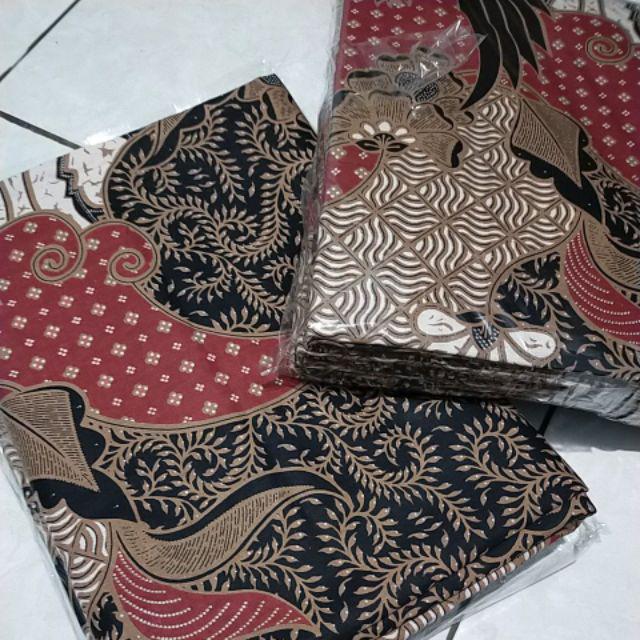 Kain Batik Solo (cabut Lawasan) Motif Peksi Galaran