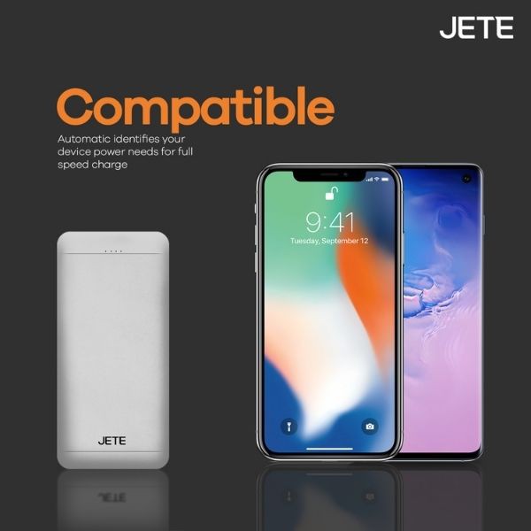 Powerbank 12000 MaH Fast Charging JETE A3 - Garansi Resmi  2 Tahun