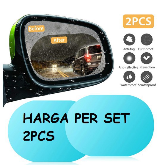 Pelindung Spion Kaca Mobil Variasi Anti Hujan Anti Fog Film Mirror