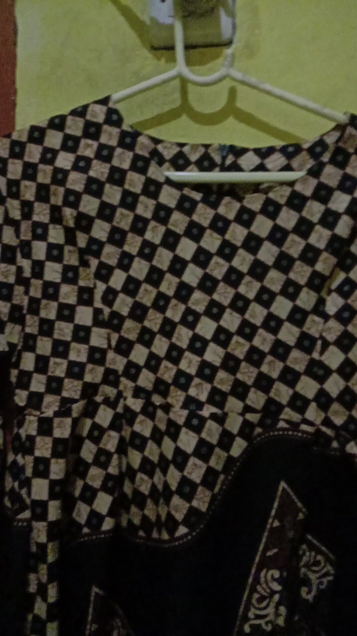 Tunic Ziggy Wayang Tunik Batik Cantik Tunic Batik Modern Seragaman Batik Kerja Wanita Muslim Modis