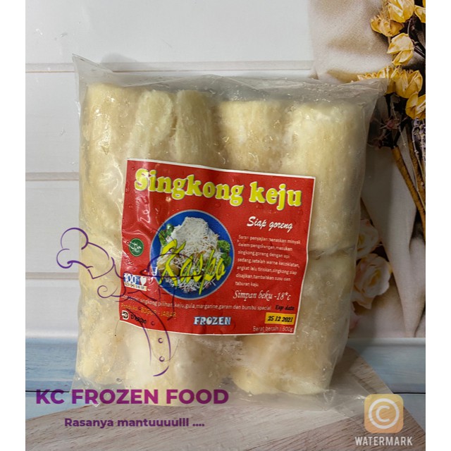 

KC Frozen - Singkong Keju Frozen / Singkong Keju Murah Lezat / Singkong Goreng Keju