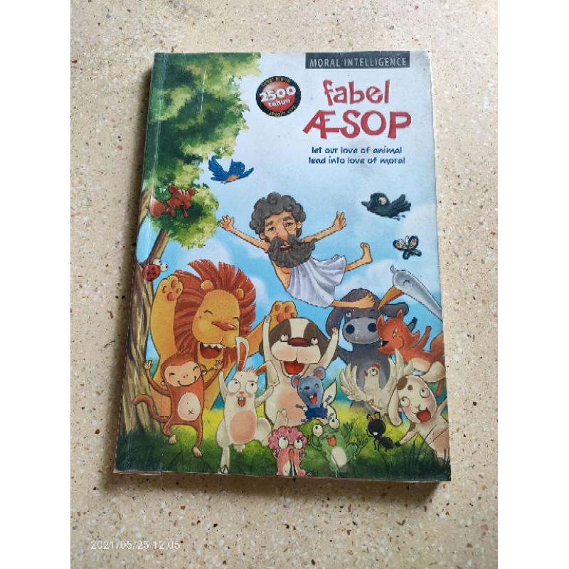 Fabel Aesop Buku Anak Bergambar Buku Cerita Anak