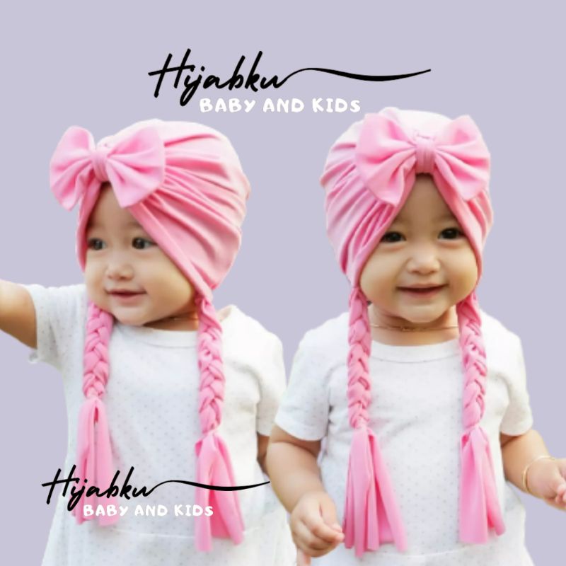 turban bayi 0-6-12 bulan 1-2 tahun TURBAN KEPANG turban anak perempuan turban bayi perempuan ciput b
