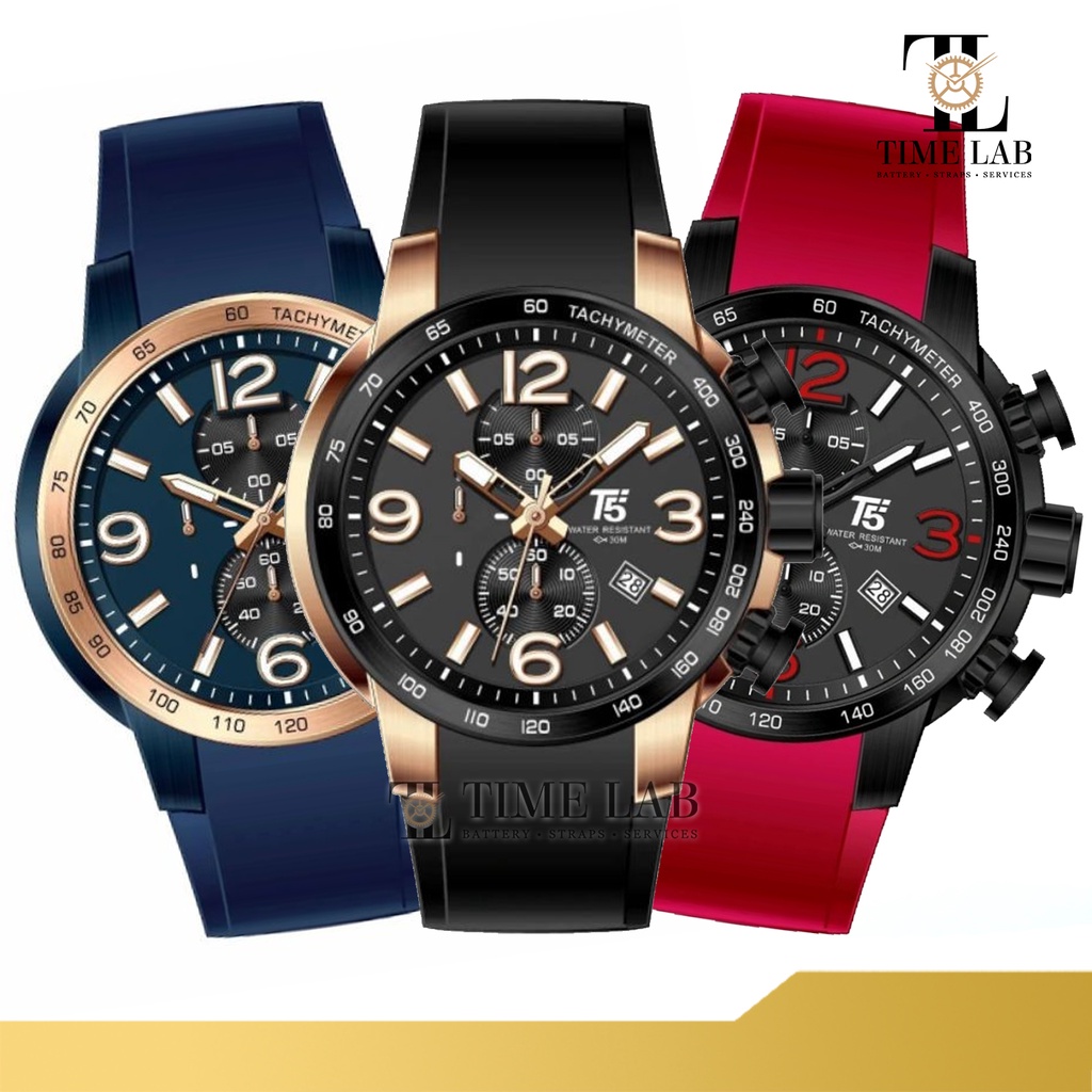 JAM TANGAN T5 ORIGINAL BERGARANSI T5 H3450G / H 3450G PRIA