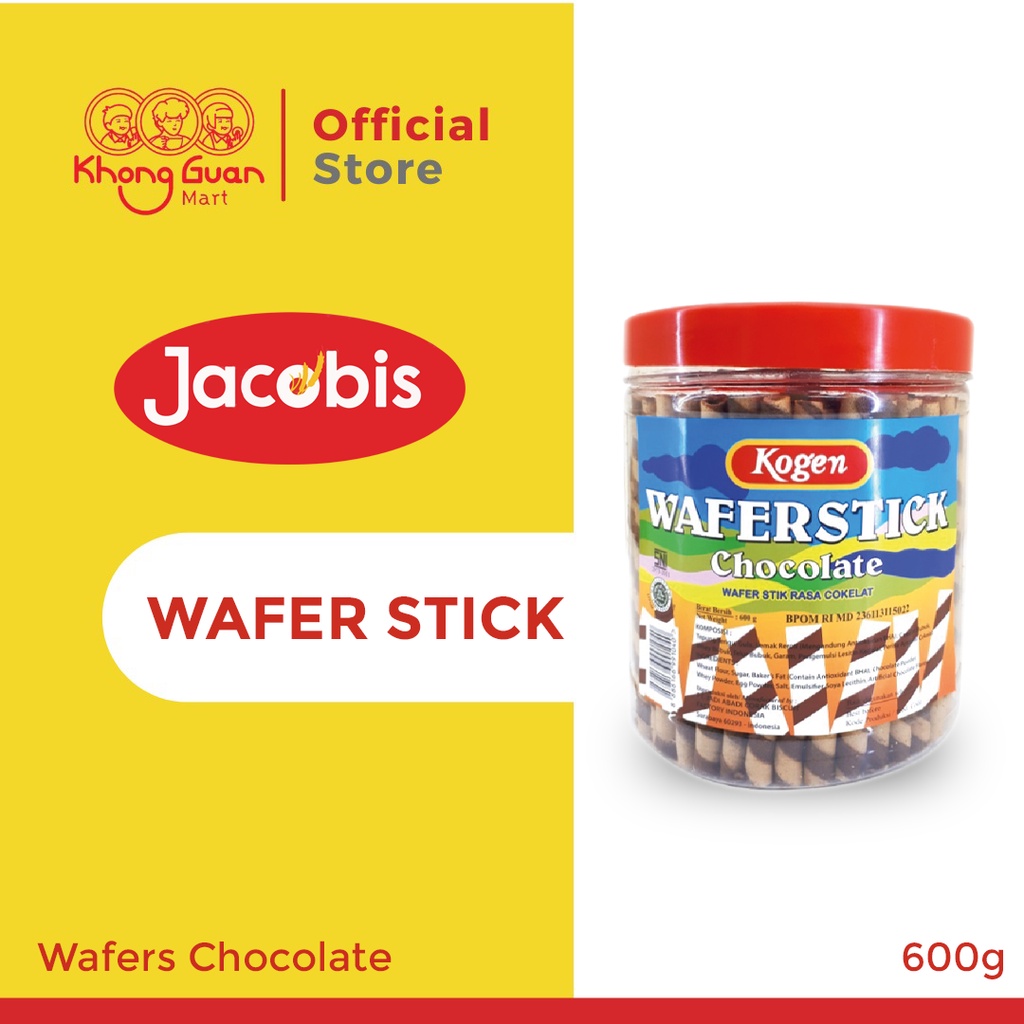 

KOGEN Wafer Stick Chocolate Toples 600 Gram