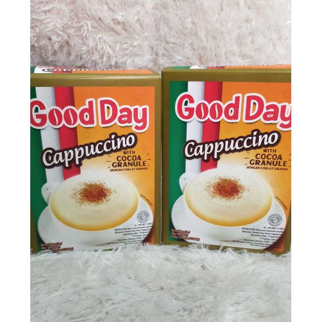 

good day Cappuccino 5sachet @ 25 g