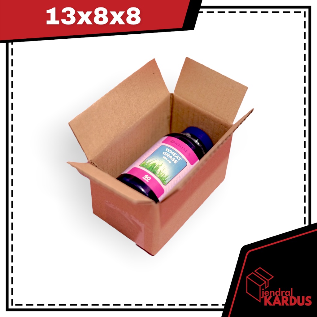 

kardus kecil packing online shop 13x8x8 cm
